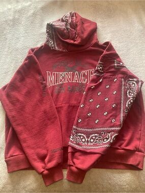 Menace Beverly Hills Gun Range Hoodie (bandana edition)
